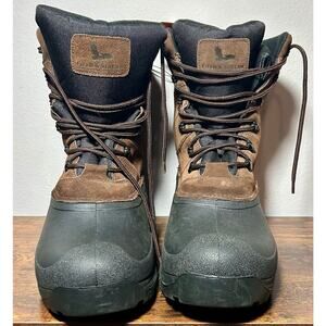 NWT Field & Stream Men’s Brown PAC Boots 400 Gram Insulation 3M Thinsulate Sz 13